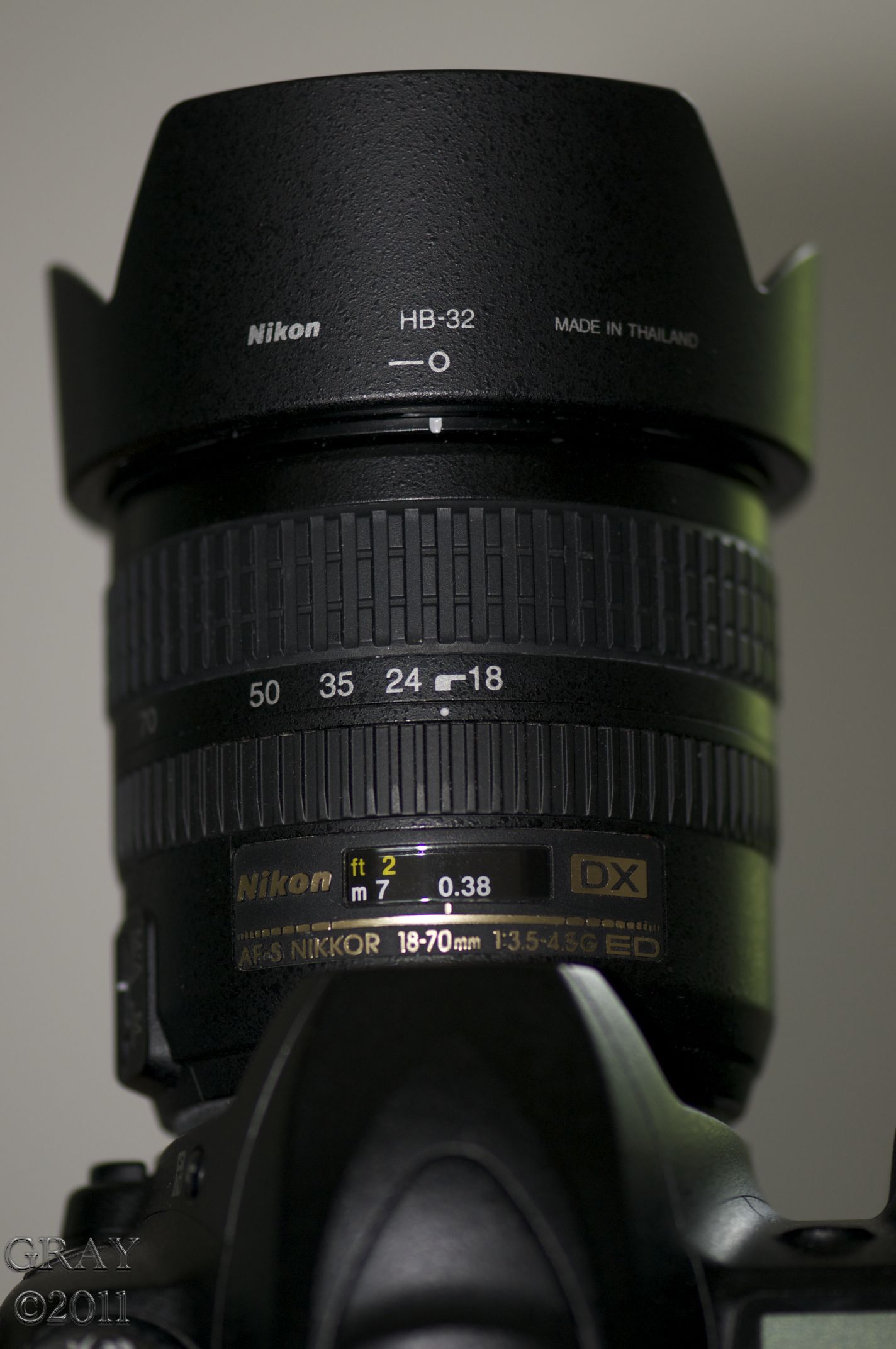 Nikkor 18-70mm f/3.5-4.5G Lens | Hours of Idleness-A